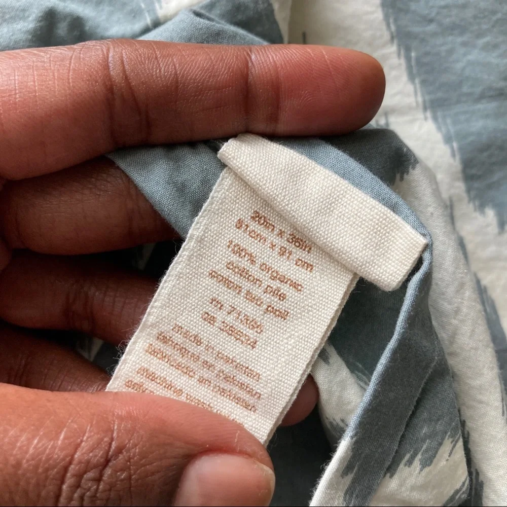 West Elm Ikat Euro Pillowcase